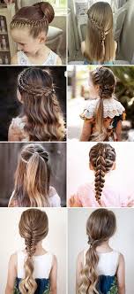 Cute Hairstyles For Picture Day At School Different Hairstyles For Kids Girls Hair Styles Medium Hair Styles Kids Hairstyles