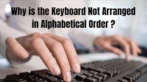 The keyboard of the typewriter is modeled on the computer keyboard, and the keypad of the smartphone is modeled after it. Why Is The Keyboard Not Arranged In Alphabetical Order Gyanopedia Youtube