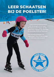 Pak je doorlopers, je hockeys of je noren. Schaatsen Leer Je Bij De Poelster A S V De Poelster