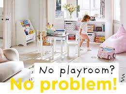 When choosing a decorating scheme for your children's room, the more imaginative and this playroom has had an alcove specially designed with a work station in mind. Kids Playroom Ideas For Small Spaces Great Little Trading Co