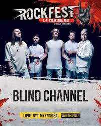 Blind channel will represent finland at the eurovision song contest 2021 in rotterdam with the song dark side. Blind Channel At The Rock Fest 2019 Out Of Line Music Facebook