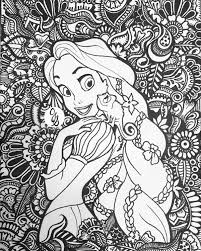 Disney Coloring Pages For Adults Awesome Custom Tangled For Princesscasey By Byjamierose On Etsy In 2020 Mandala Coloring Pages Mandala Coloring Disney Coloring Pages