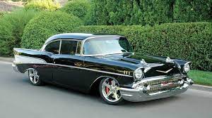 1957 Black Mamba Chevy Bel Air Chevy Bel Air Chevy American Classic Cars