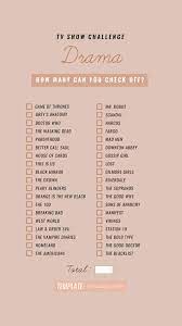 Instagram Story Template By Maddy Corbin Tv Show Drama Challenge More On Maddycorbin Com Movie To Watch List Disney Movies To Watch Netflix Movies To Watch