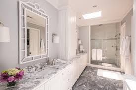 Check spelling or type a new query. White And Grey Marble Bathroom Countertops Transitional Bathroom