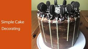 Your best bet is either a book with step by step instructions or a beginners youtube video so you can follow the artists. How To Decorate A Cake For Beginners How To Decorate A Cake At Home Easy Youtube