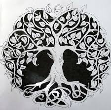 Yggdrasil, également appelé arbre de vie viking est un arbre puissant. Tattoo Lettering Designer Arbre Celtique Arbre De Vie Celtique Tatouage D Arbres