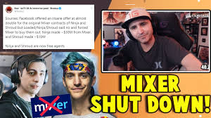 A report suggested that both these big influencers could be earning $40million over the span of three to five years. Summit1g Reacts Mixer Shuts Down Partners With Facebook Gaming Ninja Shroud Back To Twitch Youtube