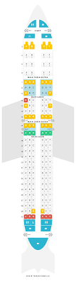 Seat Map Boeing 737 800 738 V1 American Airlines Find The