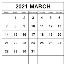 Free printable calendar & blank calendar templates in pdf, word (doc.) & excel format. Editable March 2021 Calendar Word In 2021 2021 Calendar Calendar Word Free Printable Calendar Templates