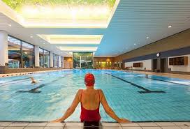 Water Park Parkbad Volksdorf Hamburg Water Park Light Architecture Public Bath