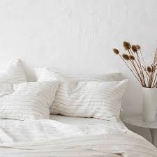 This makes the texture of the cover set distinctive with a matte lustre. 9 Brands With Dreamy Affordable Linen Sheets