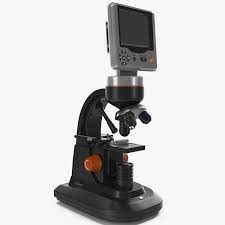Lcd Digital Microscope 3d Model 3d Model Ad Digital Lcd Model Microscope Digital Microscope Graphic Design Portfolio Examples Lcd