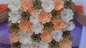 Hello, you are looking at a 11 inch by 14 inch art piece. Peach White And Gold Paper Flower 2x2m Paper Flower Backdrop Durban Paper Flowers Handmade Flowers Paper Paper Flower Backdrop Paper Flowers