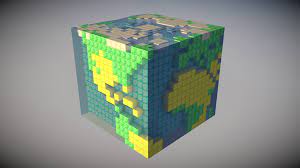The end gateway block cannot be obtained as an item and can be placed in java edition only by using block placement commands such as /setblock or /fill. World Of Minecraft 16x16 Earth Minecraft Style Minecraft