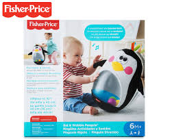 A sturdy weighted base keeps bat and wobble penguin bouncing back with every bat helps improve gross motor skills, curiosity and sensory the lowest price guaranteed. Fisher Price Wobble Penguin Cheaper Than Retail Price Buy Clothing Accessories And Lifestyle Products For Women Men