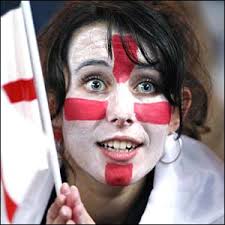 Eng-er-land, Eng-er-land! Morning, lovelies. If you&#39;re of the patriotic persuasion – and English – , then today is the day the Euros really begin. - _44145630_england_fan
