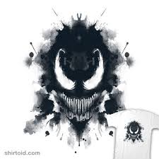Symmetrical Threat Venom Tattoo Marvel Comics Wallpaper Marvel Characters Art