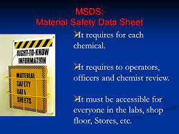 Description required information material safety data sheets msds access summary. Material Safety Data Sheet Ppt Video Online Download