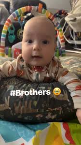 My boys 🫶 #brothers #toddlerandnewborn