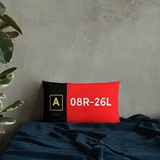 Maybe you would like to learn more about one of these? Airport Sign Premium Pillow Aviation Gifts Travel Merchandise Nextcaptain Com