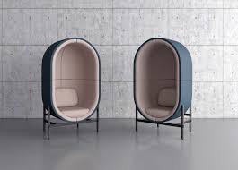 Kateryna Sokolova Designs Capsule Office Pod For Casala Office Pods Soft Seating Chair Design