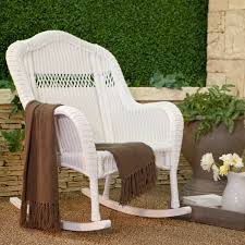 Have To Have It Coral Coast Casco Bay Resin Wicker Rocking Chair 219 98 Hayne White Wicker Rocking Chairs Wicker Rocking Chair Resin Wicker Rocking Chairs