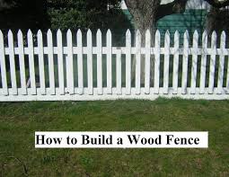 Your garden fence posts should be placed no more than six feet apart. How To Build A Wood Fence In Your Home Gardens Nursery