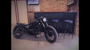 The skeleton that exists in all animals and vehicles. Yamaha Virago Xv250 Bobber Build Youtube