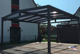 Alu Carport Der Marke Rexoport 5 12m X 5 06 M In Anthrazit Unter Diesem Aluminium Doppelcarport Lassen Sich Zwei Fahrzeuge Bequem Unterstellen Das Golgelikler