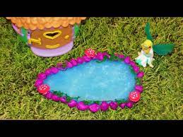 Mix equal parts til clear and pour into the basin. Diy Miniature Glowing Fairy Garden Pond How To Make Miniature Fairy Garden Pond With Hot Glue Youtube