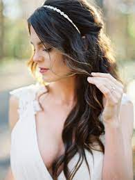 41 Gorgeous Half Up Half Down Wedding Hairstyles Half Up Hair Wedding Hairstyles For Long Hair Wedding Hair Down