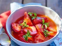 Soupe De Fraises Au Citron Recette Recettes De Cuisine Soupe De Fraises Recette Avec Des Fraises