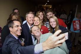 Lindsey olin graham (born july 9, 1955) is an american politician who serves as the senior united states senator from south carolina, a seat he has held since 2003. What Happened To Lindsey Graham He S Become A Conservative Rock Star The New York Times