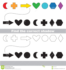 As formas geométricas fazem parte da área de estudo da matemática ligada a geometria. Formas Geometricas Ajustadas Encontre A Sombra Correta Ilustracao Stock Ilustracao De Identico Conecte 68415472