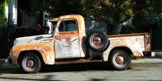 Image result for Orange 1951 Truck