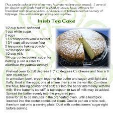 A Quick Easy Amp Tasty Cake Great For Tea Time Dessert Or Even Breakfast With Fruit A Great Recipe For Irish Tea Cake Recipe Tea Cakes Recipes Tea Cakes