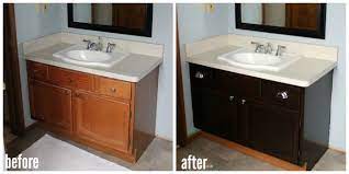 Painted my honey oak cabinets and wanted a deeper tone for the trim along my countertops, it came exactly how i. How To Use Gel Stain On Cabinets The Good The Bad