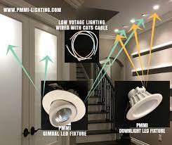 Low Voltage Lighting Wired With Cat5 Cable These Gimbal Lights Are Used Behind The Office Doors To I Lighting Control System Led Commercial Lighting Lighting
