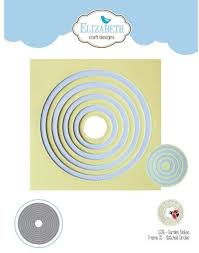 Elizabeth Crafts Elizabeth Craft Designs Garden Notes Frame It Stitched Circles 1526 Elizabeth Crafts Hixxysoft