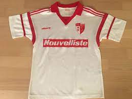 Fc sion vs fc thun, live scores, lineups, video highlights, push notifications, player profiles. Fc Sion Maillot 1988 89 Adidas Trikot S Kaufen Auf Ricardo
