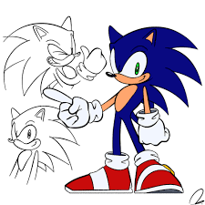 P Ditty2 On Twitter Good To See You Stylized Sonic