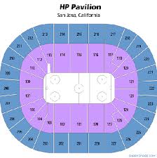 San Jose Hp Pavilion Seating Chart Motels In Anderson