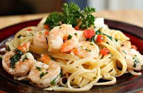 Vs Shrimp Fettuccine Recipe Genius Kitchen Fettuccine Recipes Italian Recipes Yummy Pasta Recipes