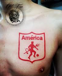 California city, incorporated in 1965, is a city in the mojave desert's fremont valley of northern antelope valley, in kern county, north of nearby mojave, california. Old Firm Tattoo Studio Escudo Del America De Cali Tatuaje De Laborado Por Juan David Cardona Facebook
