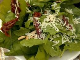 Rocket Parmesan And Sun Dried Tomato Salad Recipe Sun Dried Tomato Delicious Salads Tomato Salad