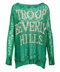 Judith March Jade Blush Troop Beverly Hills Sweater Women