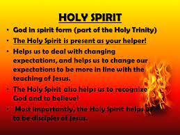 The holy spirit was present during each stage of christ's life. We Believe In The Holy Spirit Ppt Video Online Download