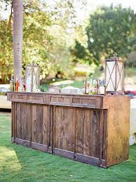 15 Ways To Style Your Cocktail Bar Rustic Outdoor Outdoor Wedding Lighting Outdoor
