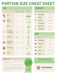 Free Printable Portion Size Guide About One Third Of